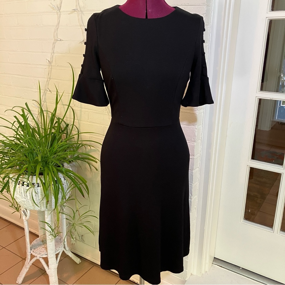 Boden Alexis Black Dress | Size 4R